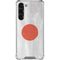 Japanese Flag Distressed Galaxy S23 Plus Clear Case